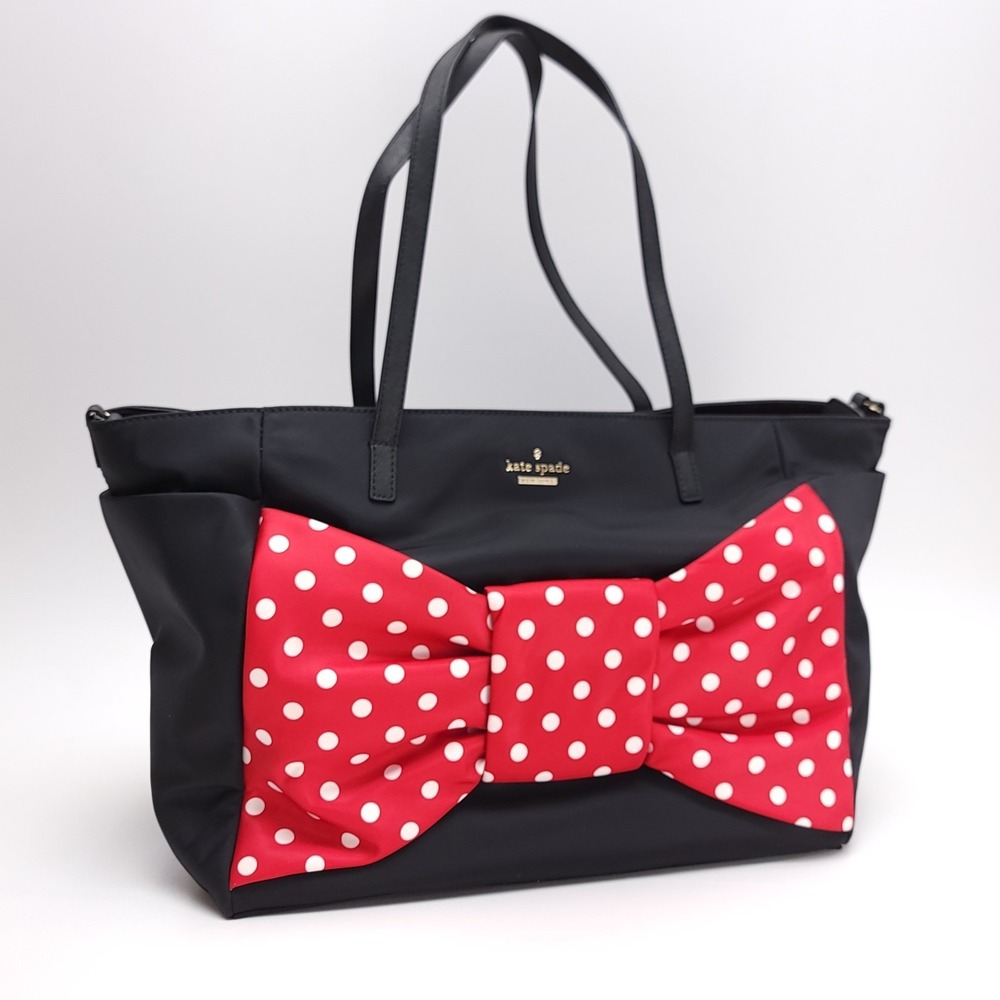 Kate Spade NY Disney Minnie Mouse Diaper Baby Bag Tote Changing Padโ Purse